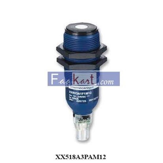 Picture of XX518A3PAM12  Schneider  ultrasonic sensor cylindrical M18