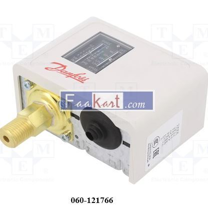 Picture of 060-121766 PRESSURE SWITCH, SPDT RANGE -0.2 TO 8 BAR,  CONN: G1/4 A Diff.: 0.4 … 1.5 bar , Danfoss