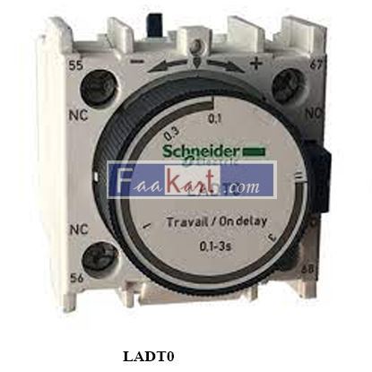 Picture of LADT0 -  Schneider TeSys D - time delay auxiliary contact block
