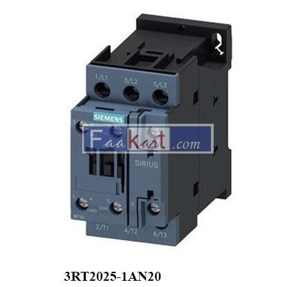 Picture of 3RT2025-1AN20 SIEMENS POWER CONTACTOR