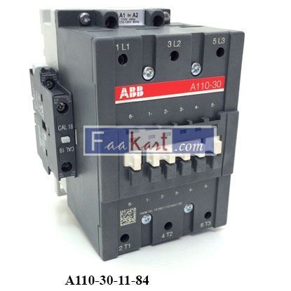 Picture of A110-30-11-84 ABB CONTACTOR 1SFL451001R8411