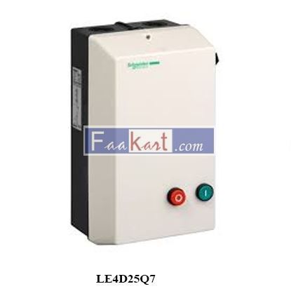 Picture of LE4D25Q7  TeSys LE - enclosed DOL starter - 25 A - 380 V AC coil