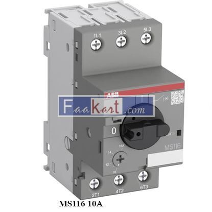 Picture of MS116 10A ABB Motor breaker