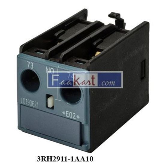 Picture of 3RH2911-1AA10 SIEMENS CONTACTORS