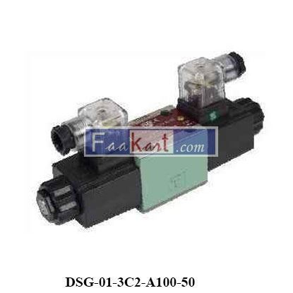 Picture of DSG-01-3C2-A100-50  YUKEN Solenoid Operated Directional Valve