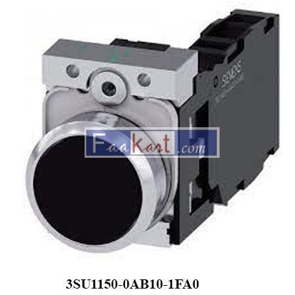 Picture of 3SU1150-0AB10-1FA0  SIEMENS pushbutton