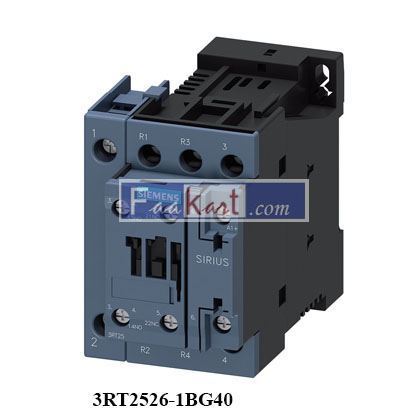 Picture of 3RT2526-1BG40 SIEMENS POWER CONTACTOR