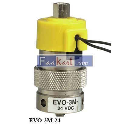 Picture of EVO-3M-24 Clippard  Valve, Manifold Mount, Wire Leads