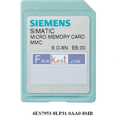 Picture of SIEMENS, 6ES7953-8LP31-0AA0-8MB, MMC CARD