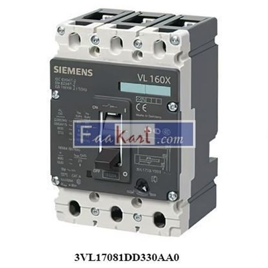 Picture of 3VL17081DD330AA0  SIEMENS Moulded case breaker