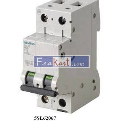 Picture of 5SL62067  SIEMENS Circuit breaker