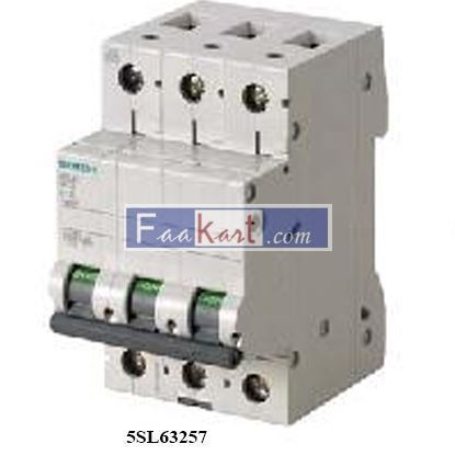 Picture of 5SL63257 SIEMENS  circuit breakers