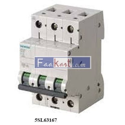 Picture of 5SL63167  SIEMENS Miniature circuit breaker