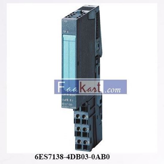 Picture of 6ES7138-4DB03-0AB0 SIEMENS  IMATIC DP, Electronics module for ET 200S