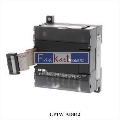 Picture of CP1W-AD042 I/O expansion unit, 4 x analog inputs 0 to 5 V, 1 to 5 V, 0 to 10 V, -10 to 10 V, 0 to 20 mA, 4 to 20 mA