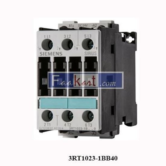 Picture of 3RT1023-1BB40 SIEMENS SIRIUS - 3RT1023-1BB40 MOTOR STARTERS - CONTACTORS