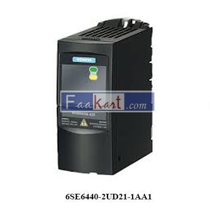 Picture of 6SE6440-2UD21-1AA1  Siemens  3-Phase AC Drive, 1.1 kW     6ES6440-2UD21-1AA1
