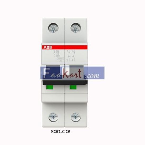 Picture of S202-C25  ABB  2CDS252001R0254  BREKAR CIRCUIT