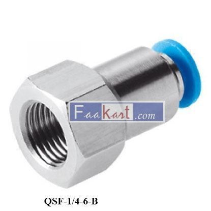 Picture of QSF-1/4-6-B (153024) FESTO Push-in fitting