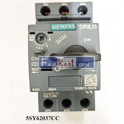 Picture of 5SY62037CC SIEMENS circuit breaker