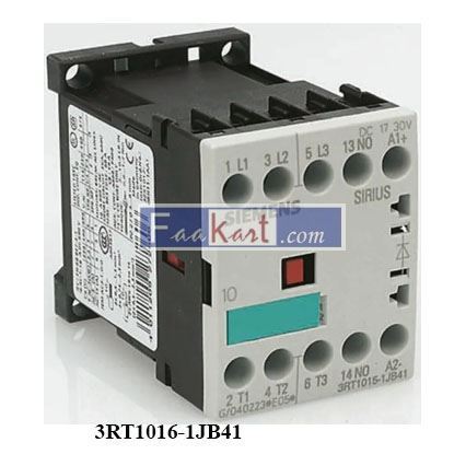 Picture of 3RT1016-1JB41 SIEMENS Power contactor