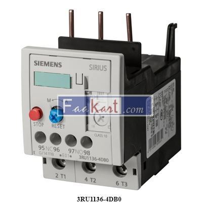 Picture of 3RU1136-4DB0    Overload Relay