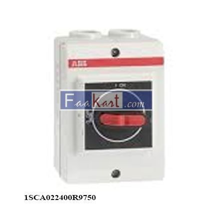Picture of 1SCA022400R9750 Plastic enclosed safety switches, 3-pole, IP65, Type: OTP16K3M1   Brand: ABB                       https://new.abb.com/products/1SCA022400R9750/otp16k3m1-safety-switch