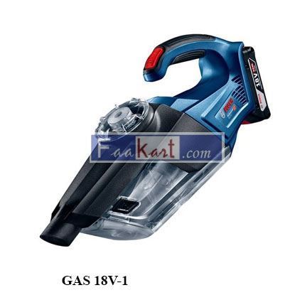 Picture of GAS 18V-1 Bosch Professional Cordless Vacuum Cleaner Without Battery