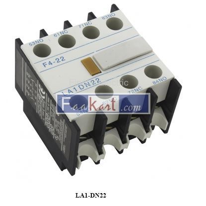 Picture of LA1-DN22  AUXILIARY CONTACT BLOCK. BLOCK 2NO + 2NC