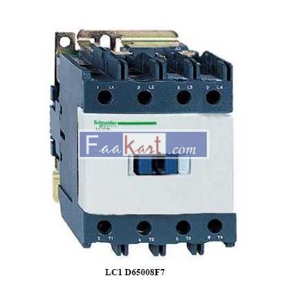 Picture of LC1 D65008F7    CONTACTOR SCHNEIDER