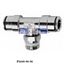 Picture of P6440-06-06  Camozzi NPTF Male Run Tee Swivel