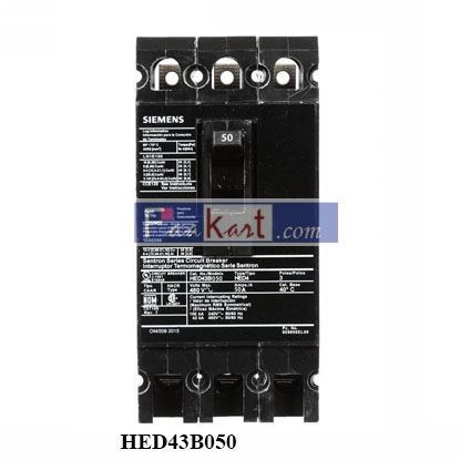 Picture of HED43B050  SIEMENS Circuit Breaker