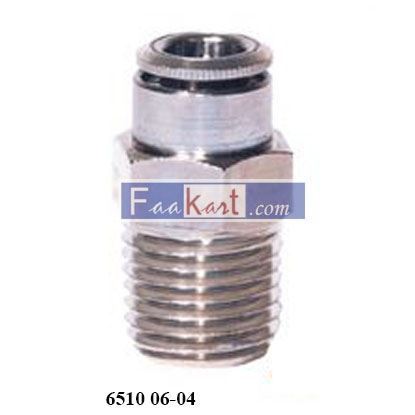 Picture of 6510 06-04 CAMOZZI ONE-WAY FLOW CONTROL VALVE