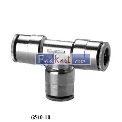 Picture of 6540-10 Camozzi Equal Tube Tees Push In Fittings