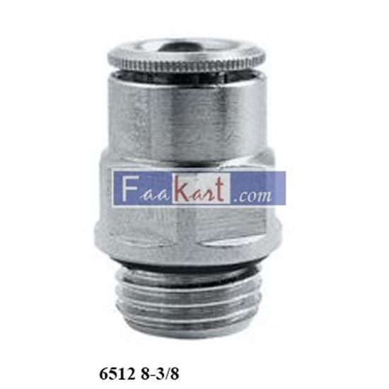 Picture of 6512 8-3/8 CAMOZZI  Male BSPP Adapter