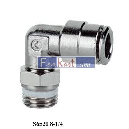 Picture of S6520 8-1/4 Camozzi Elbow Connector With Male Thread