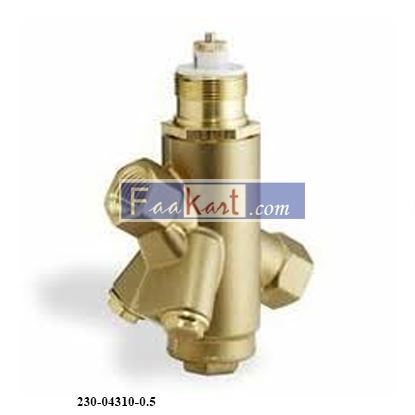 Picture of SIEMENS  230-04310-0.5 CONTROL VALVE PRESSURE INDEPENDENT 1/2 INCH 0.5 GPM + 3P NSR NO