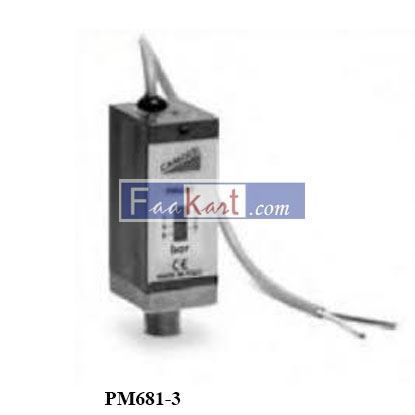 Picture of PM681-3 CAMOZZI MEMBRANE PRESSURE SWITCH