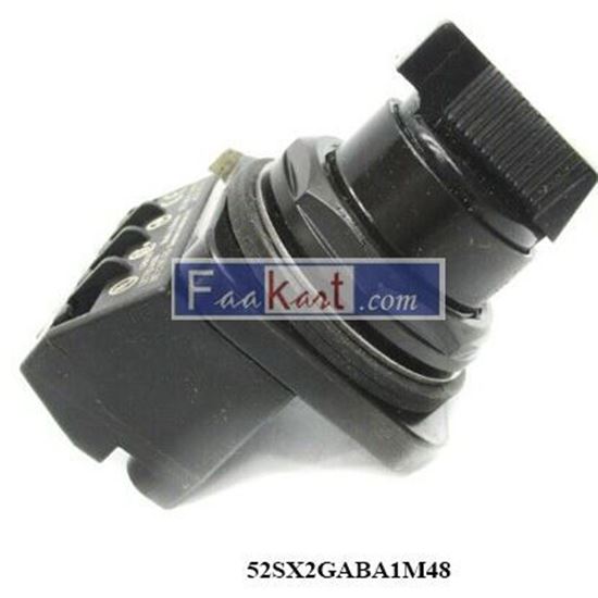 Picture of Siemens, 52SX2GABA1M48, Selector Switch 3Pos G Cam White Button