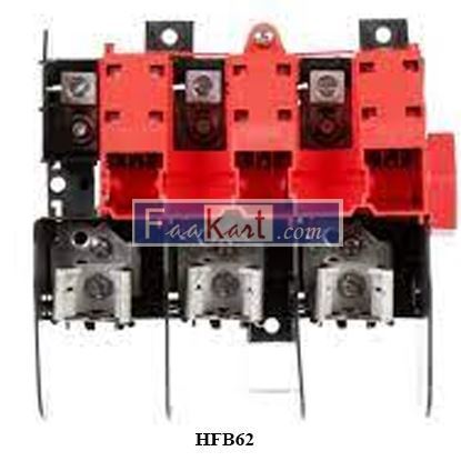 Picture of HFB62 HEAVY-DUTY REPLACEMENT FUSE LINE BASE, 600 VAC, 60 A, FOR USE WITH ENCLOSED/SAFETY SWITCH