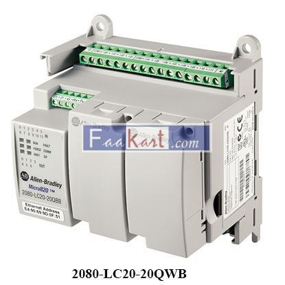 Picture of 2080-LC20-20QWB Allen Bradley Ethernet I/P Controller