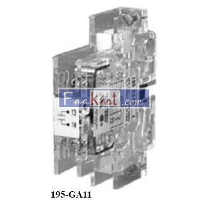 Picture of 195-GA11 ALLEN BRADLEY   AUXILIARY CONTACT SWITCH