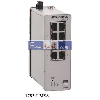 Picture of 1783-LMS8 Allen Bradley  Lightly Managed Ethernet Switch