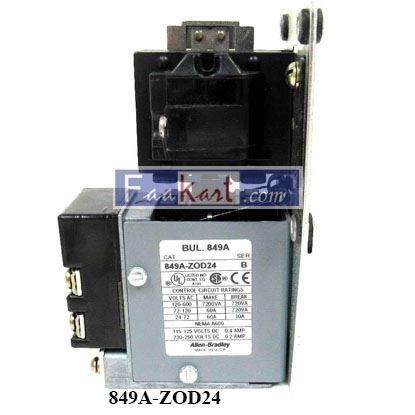 Picture of 849A-ZOD24 ALLEN BRADLEY TIMING RELAY