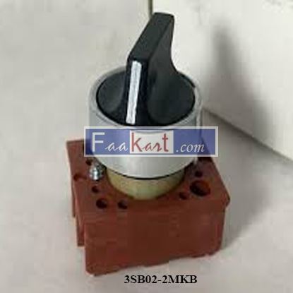 Picture of SIEMENS 3SB02-2MKB SELECTOR SWITCH 2 POSITION