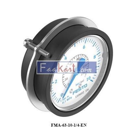 Picture of FMA-63-10-1/4-EN festo  Pressure Gauge (159602)