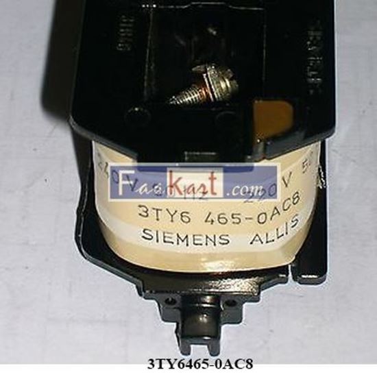 Picture of SIEMENS 3TY6465-0AC8 COIL FOR CONTACTOR STARTER SIZE 2