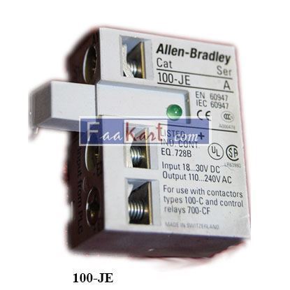 Picture of 100-JE Allen Bradley  Interface Module