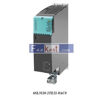 Picture of 6SL3120-2TE21-8AC0 | 6SL31202TE218AC0 SIEMENS SINAMICS S120 Double Motor Module