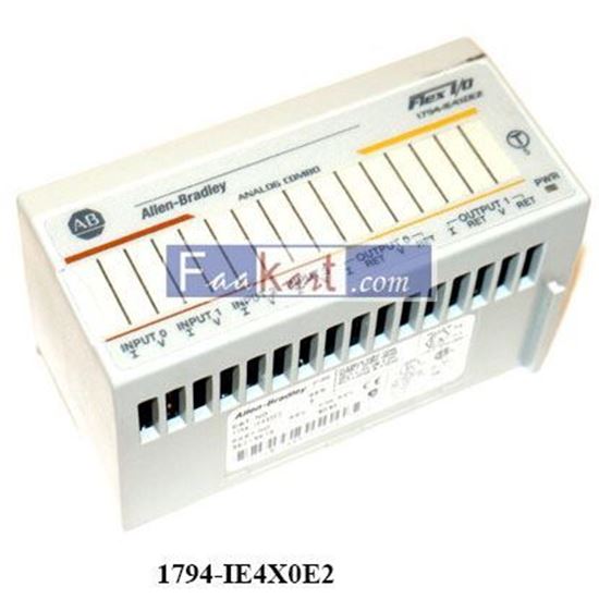 Picture of 1794-IE4X0E2 Allen Bradley Flex I/o Analog Combo Module